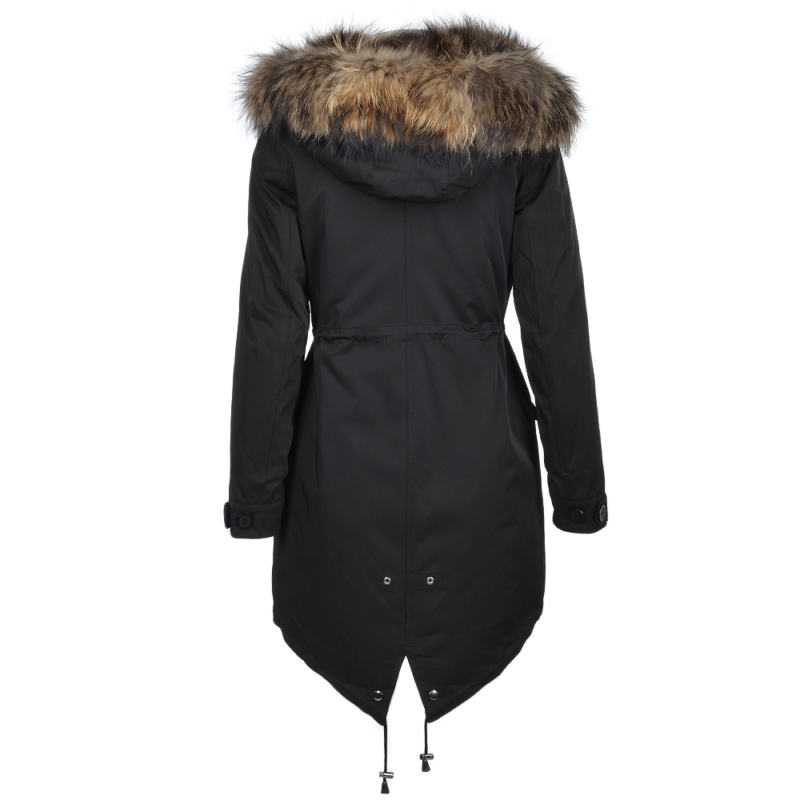 Hooded Fox Fur Parka