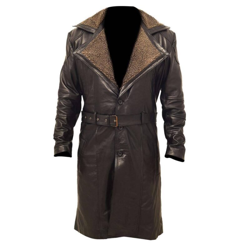 WW2 Belted Brown Real Leather