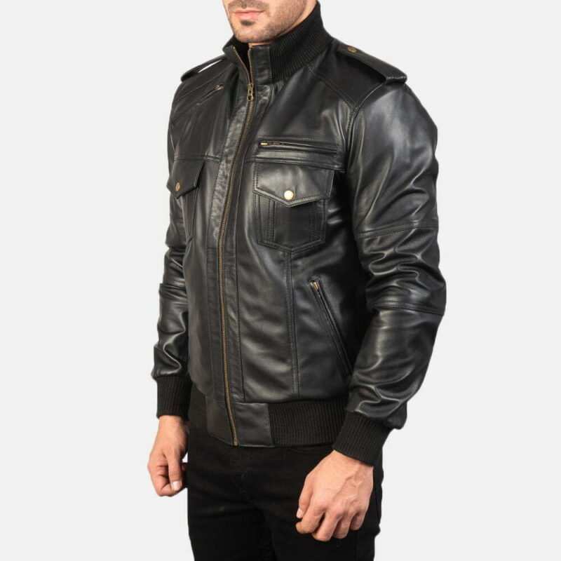 Agent Shadow Black Leather