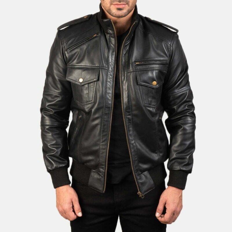Agent Shadow Black Leather