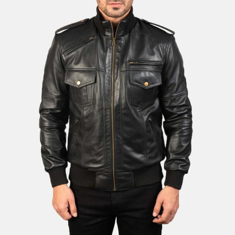 Agent Shadow Black Leather