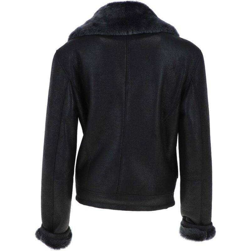 Womens Luxury Shearling Aviator