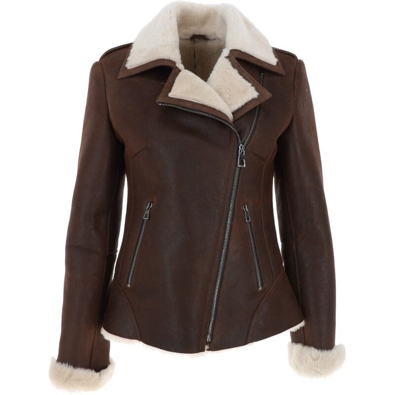 Womens Luxury Shearling Jacket