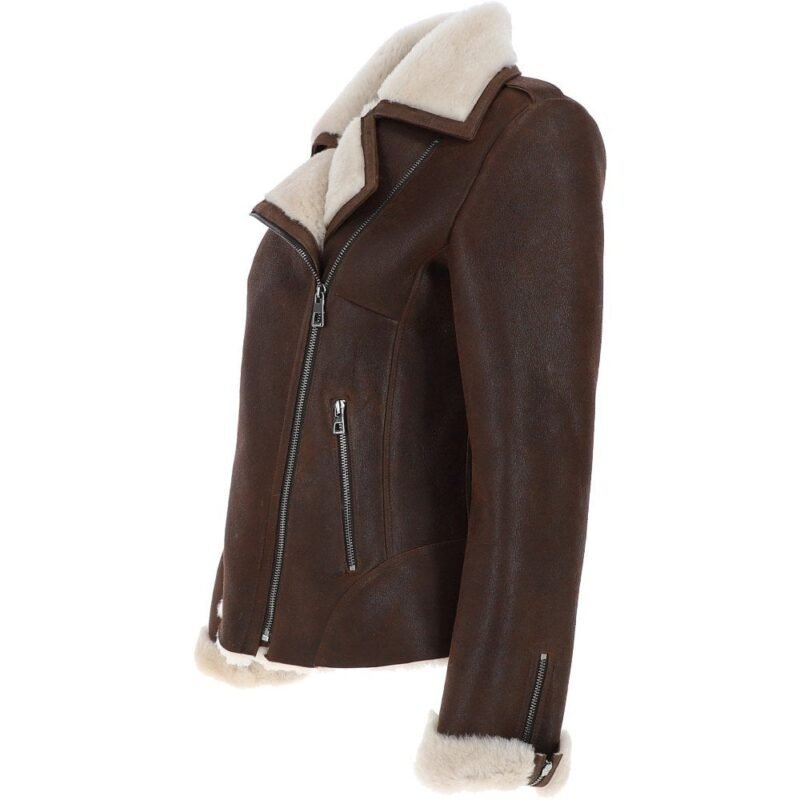 Womens Luxury Shearling Jacket