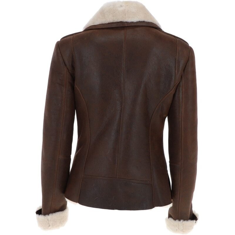 Womens Luxury Shearling Jacket