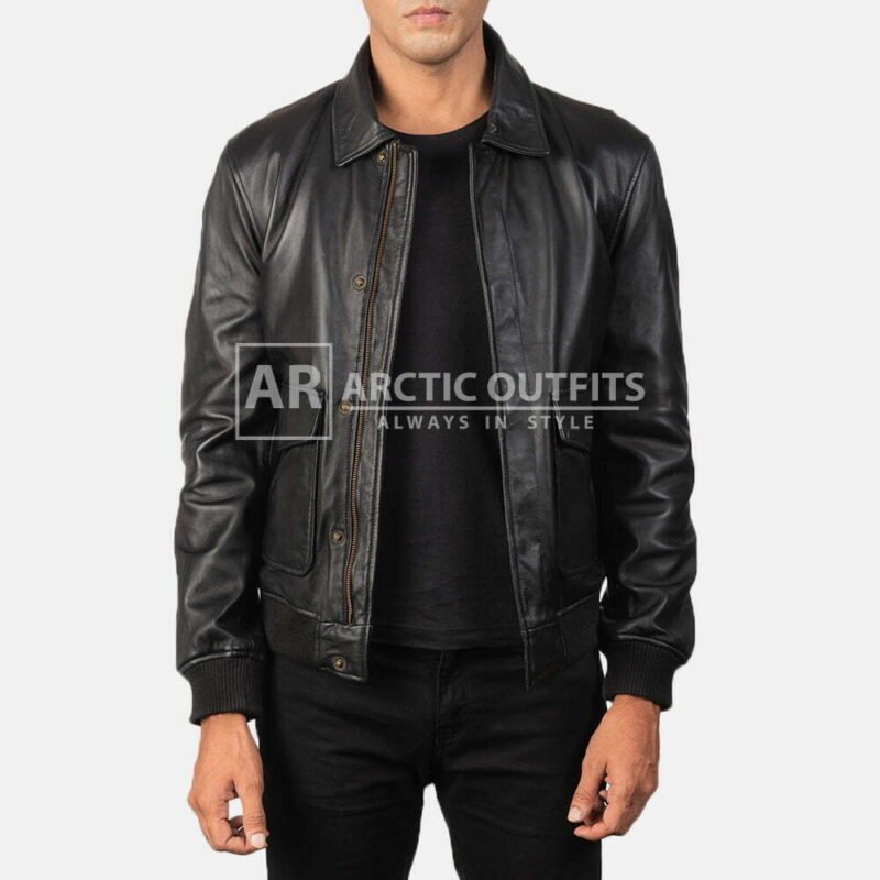 Cafe Racer Black Jacket