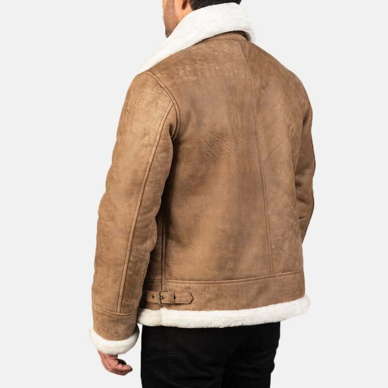 Shearling Brown Winter Jacket