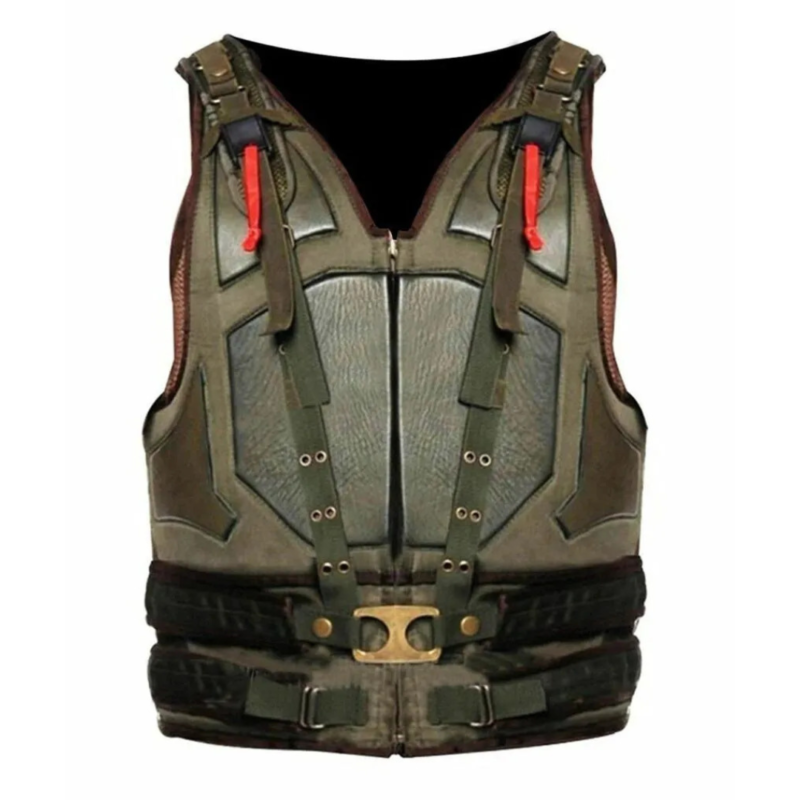 Tom Hardy The Dark Knight Rises Batman Bane Leather Vest