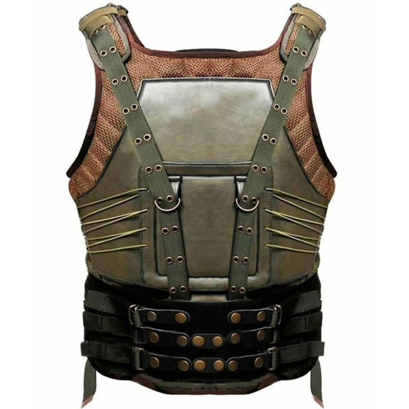 Tom Hardy The Dark Knight Rises Batman Bane Leather Vest
