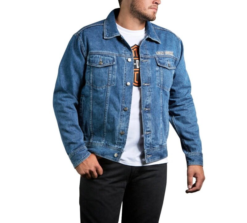 Shield Logo Denim Jacket