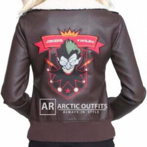 Harley Quinn Leather Jacket