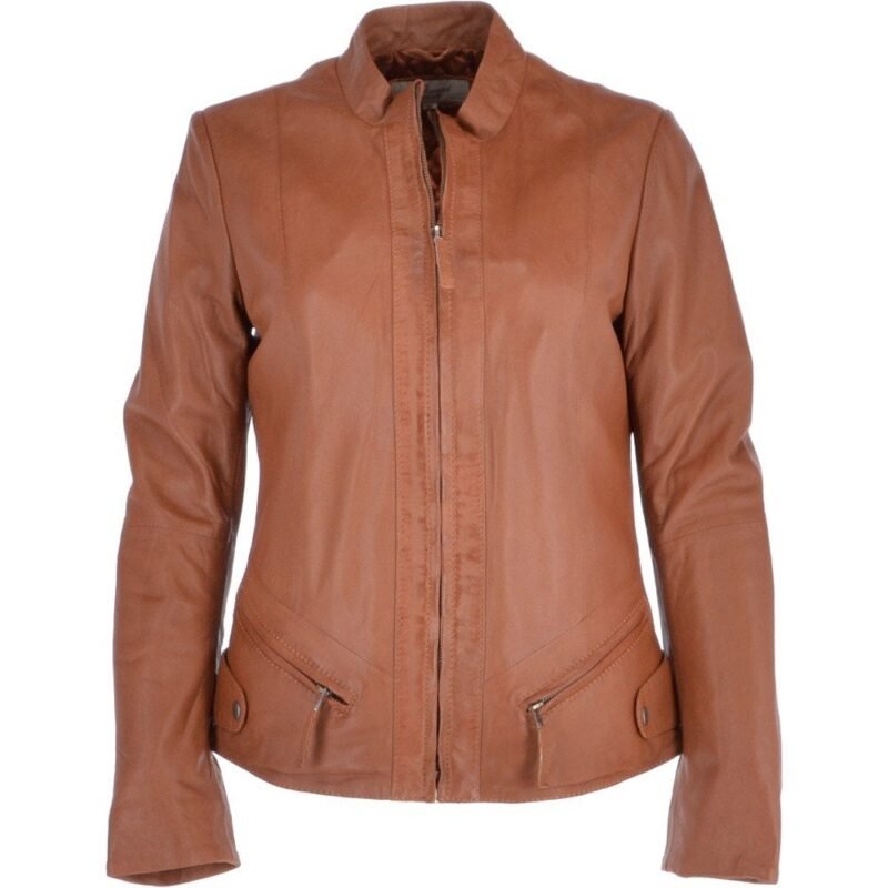 Leather Jacket Tan/nap