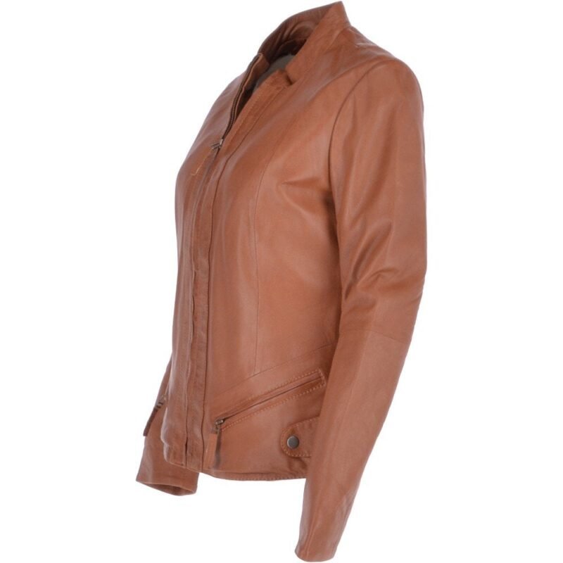Leather Jacket Tan/nap
