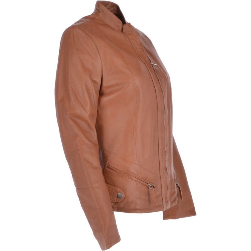 Leather Jacket Tan/nap