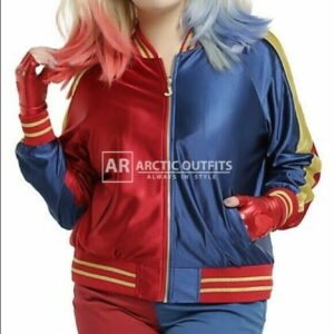 Harley Quinn Satin Jackets