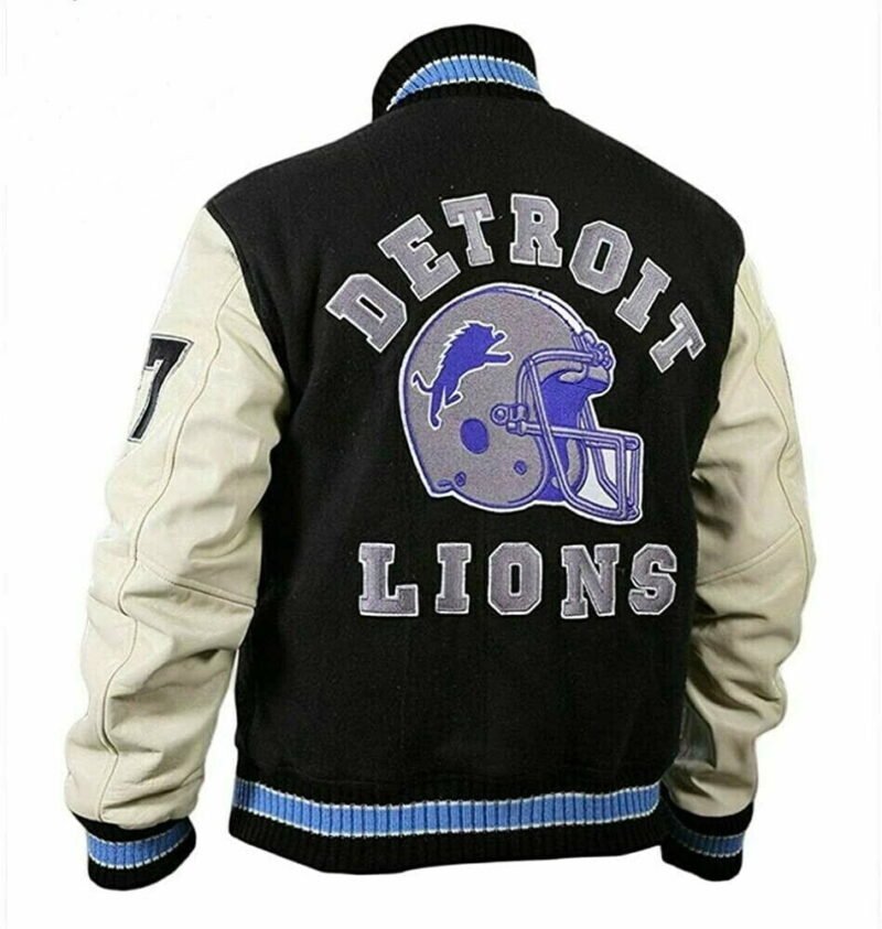 Beverly Hills Cop Letterman Jacket Varsity Wool With Leather Sleeves