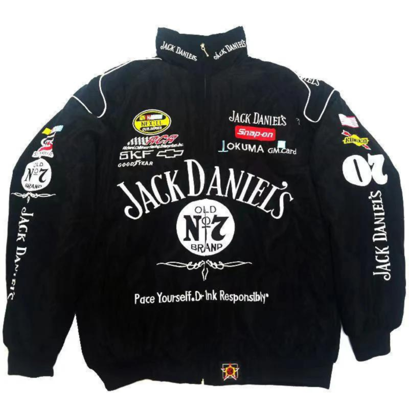 Black Jack Daniels Vintage Racing Jacket