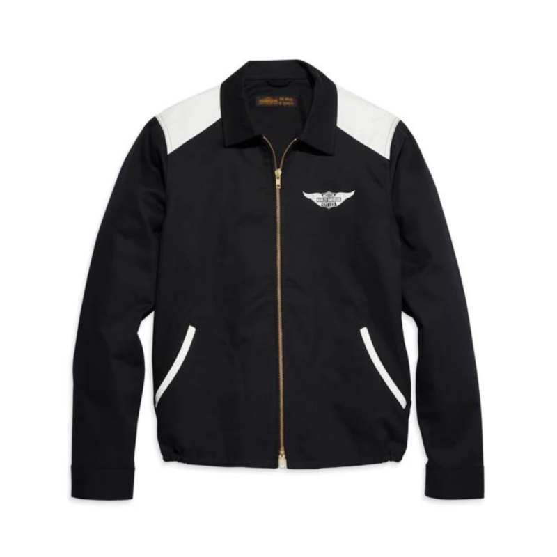 Harley-Davidson Black Club Varsity Jacket
