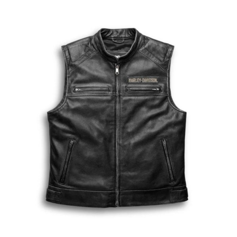 Harley-Davidson Passing Link Leather Vest