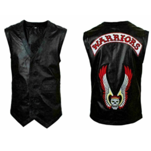 Black Warriors James Remar Leather Vest